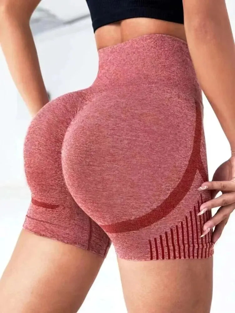 High Waist Women Yoga Shorts