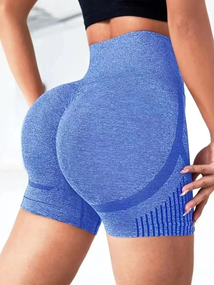 High Waist Women Yoga Shorts
