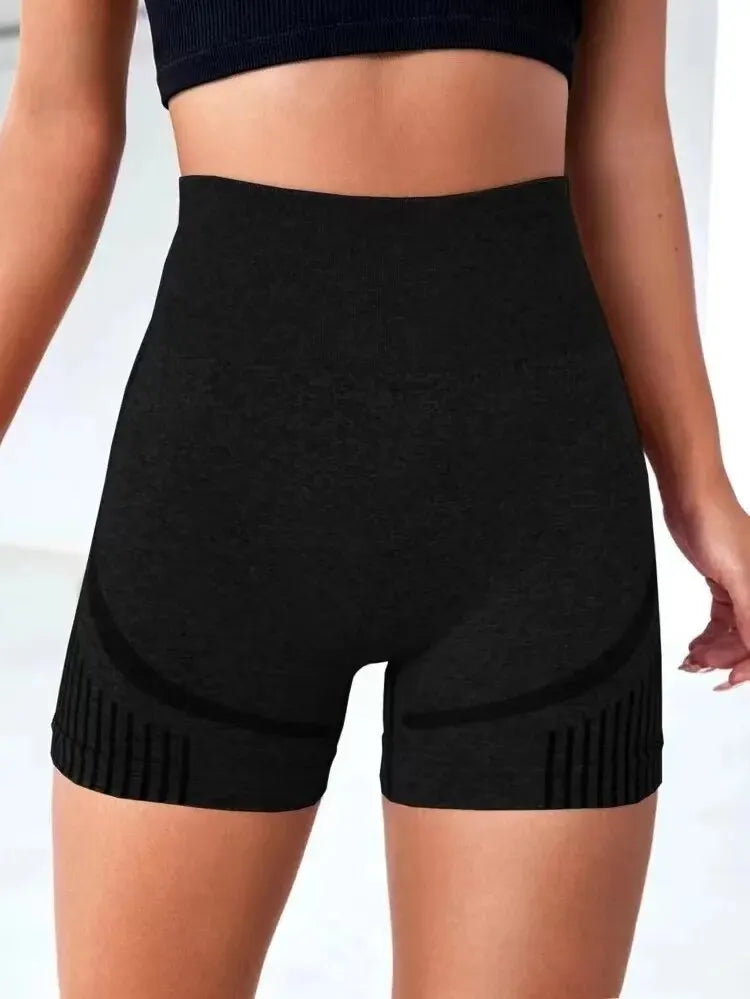 High Waist Women Yoga Shorts